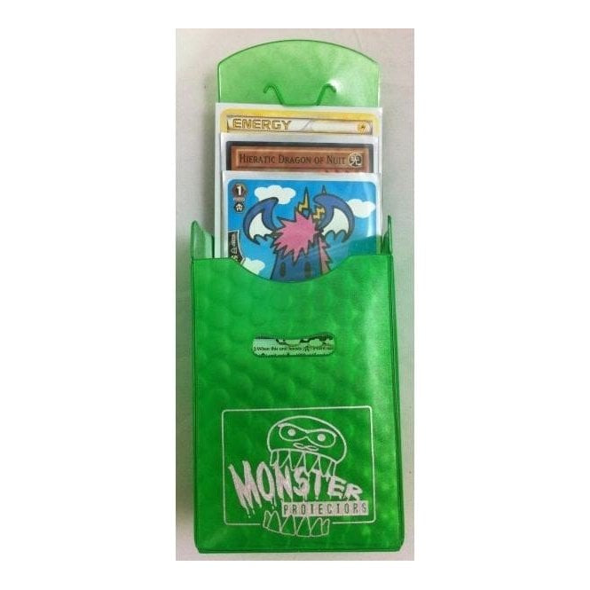 Monster Deck Box for Trading Cards - Mistery Silver
