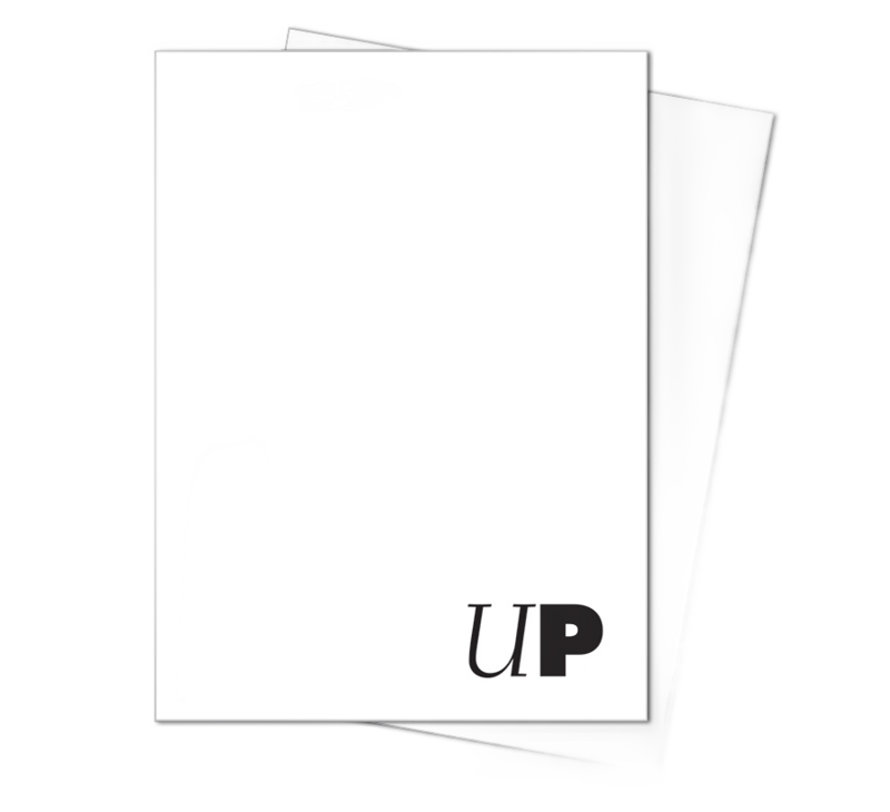 Ultra Pro Deck Protectors - Standard Size (50) - PRO Team White