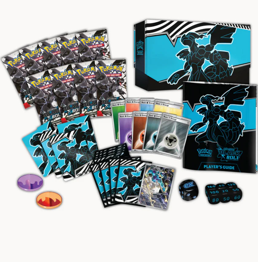 Pokemon TCG: Scarlet & Violet - Black Bolt - Elite Trainer Box ETB