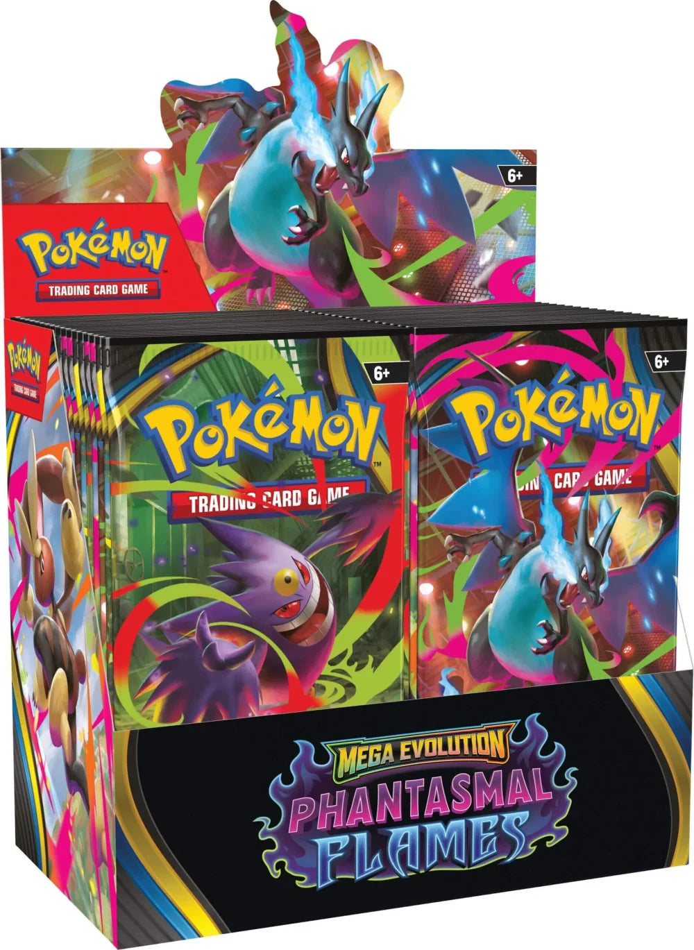 Pokemon Scarlet & Violet Mega Evolutions - Phantasmal Flames: Booster Box (36 Packs)
