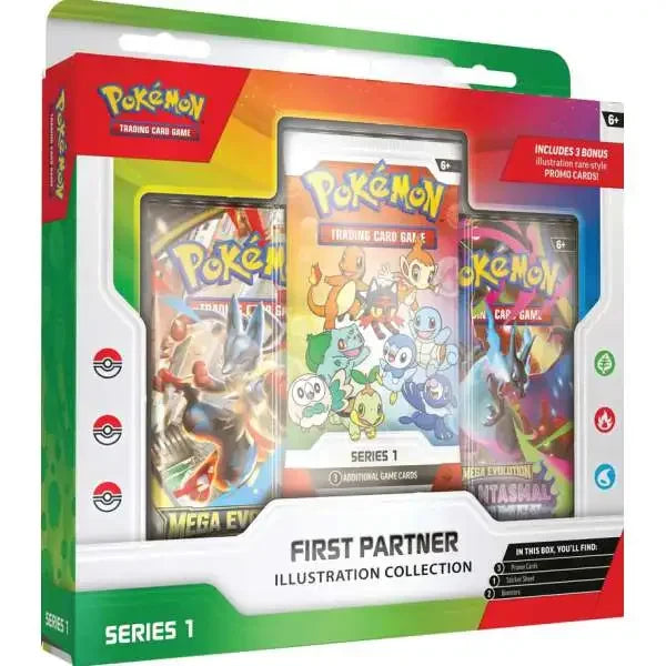 Pokemon - Mega Evolution - First Partner Illustration Collection - Series 1