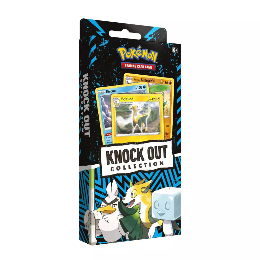 Pokemon - Sword & Shield - Boltund, Eiscue & Galarian Sirfetch'd - Knock Out Collection