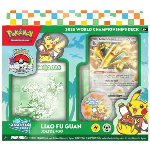 Pokemon - 2025 World Championship Deck - Liao Fu Guan - Joltdengo