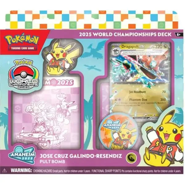Pokemon - 2025 World Championship Deck - Jose Cruz Galindo-Resendiz - Pult Bomb