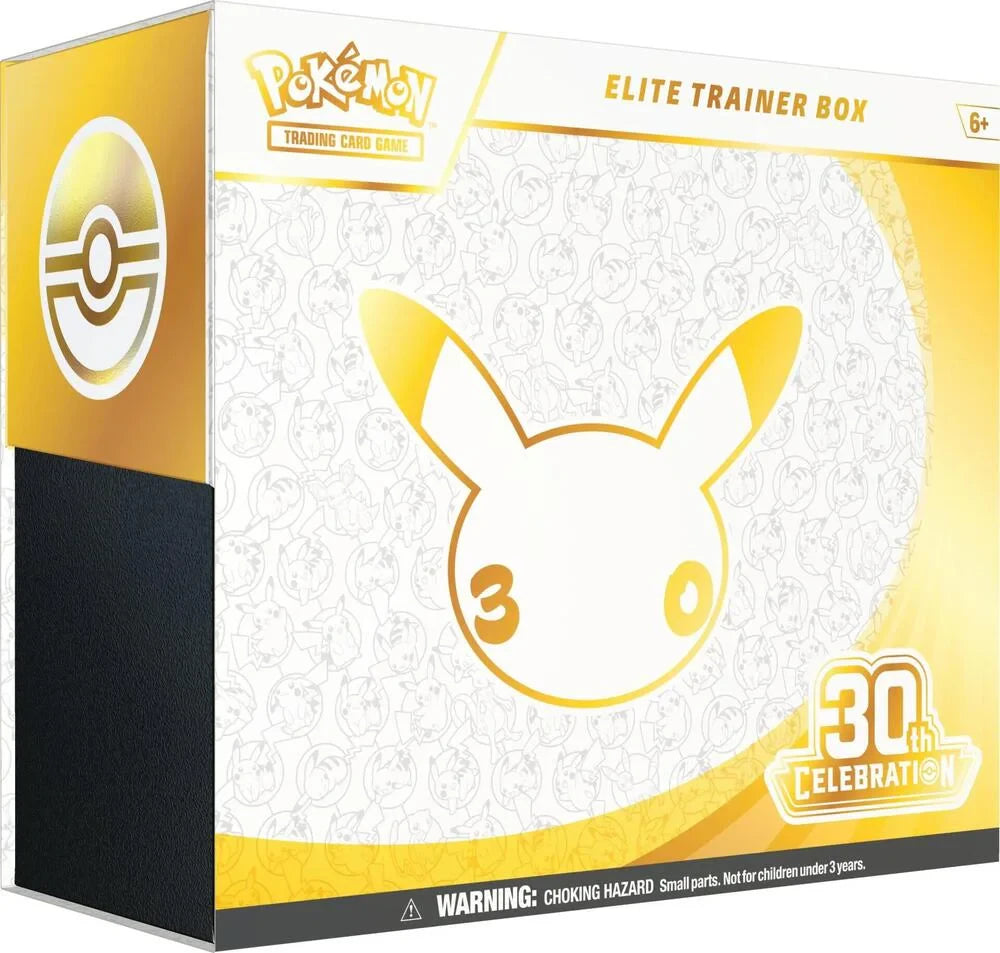 Pokemon Mega Evolution 30th Celebration Elite Trainer Box ETB - MAXIMUM 2 PER HOUSEHOLD
