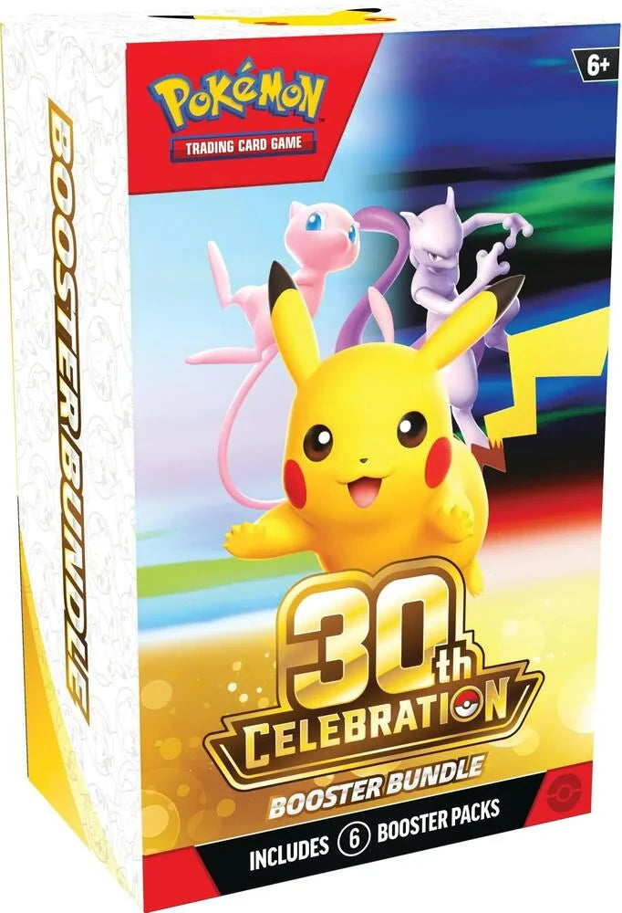 Pokemon - Mega Evolution - 30th Celebration Booster Bundle - MAXIMUM 2 PER HOUSEHOLD
