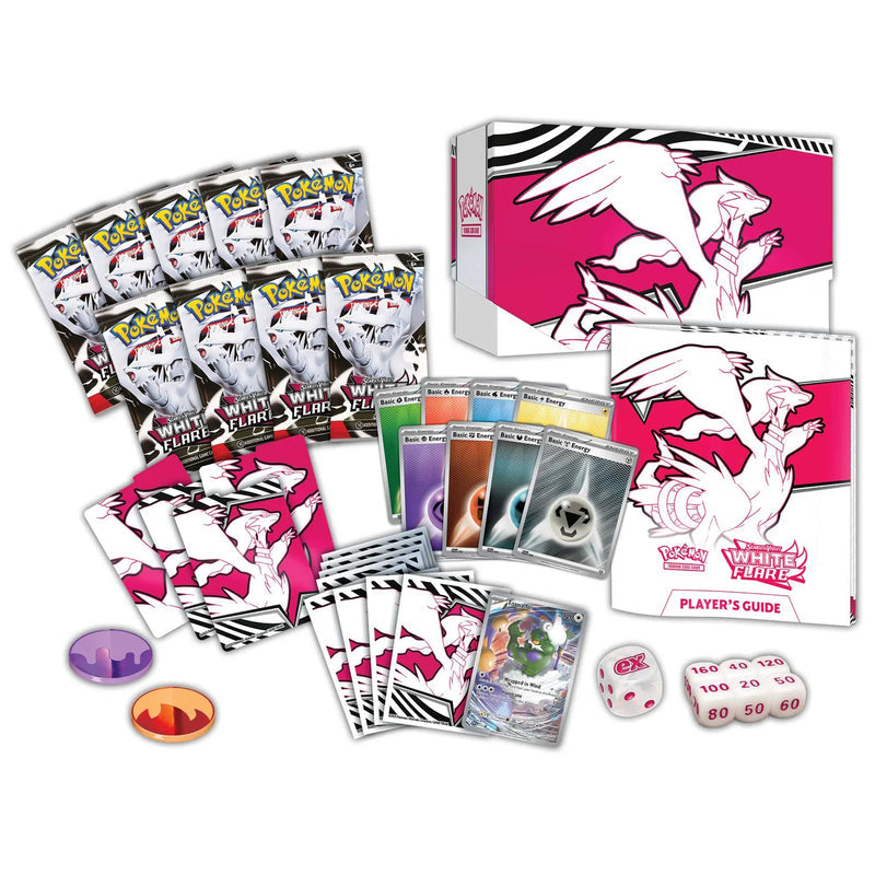 Pokemon TCG: Scarlet & Violet - White Flare - Elite Trainer Box ETB