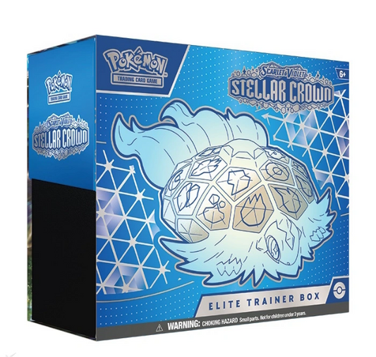 Pokemon TCG: Scarlet & Violet 7 - Stellar Crown - Elite Trainer Box