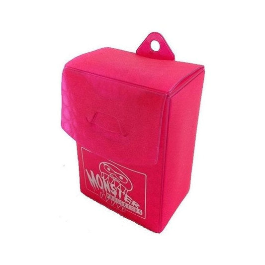 Monster Deck Box for Trading Cards - Mistery Red