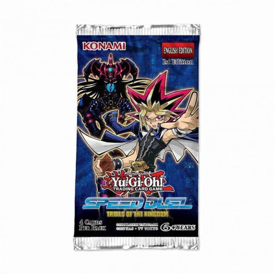 Yu-Gi-Oh! Sealed Booster Pack (4 Cards) - Speed Duel: Trials of the Kingdom (1st Edition)