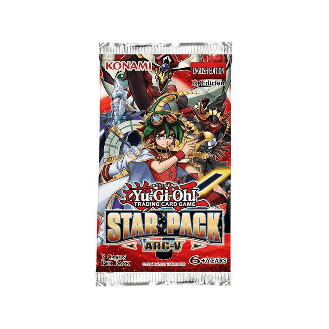 Yu-Gi-Oh! Booster Pack (1st Edition) - Star Pack ARC-V (3 cards)