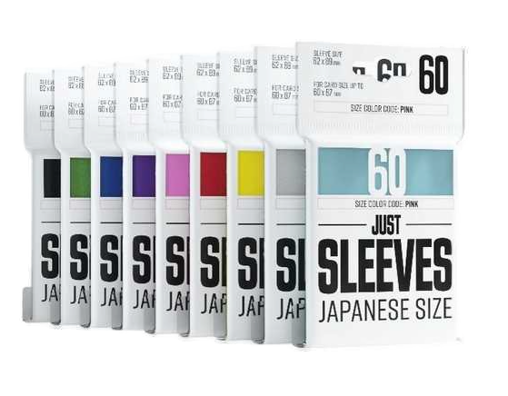 Gamegenic Just Sleeves: Japanese Size Green (60 ct.)