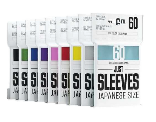 Gamegenic Just Sleeves: Japanese Size Green (60 ct.)