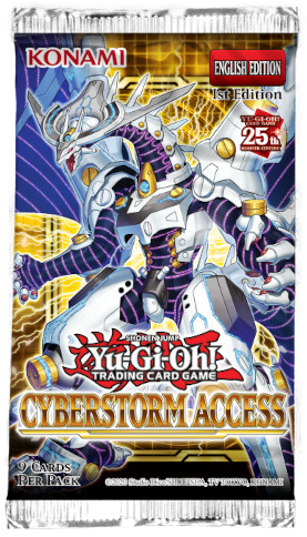 Yu-Gi-Oh! Sealed Booster PACK Cyberstorm Access (9 Cards) (1st Edition)