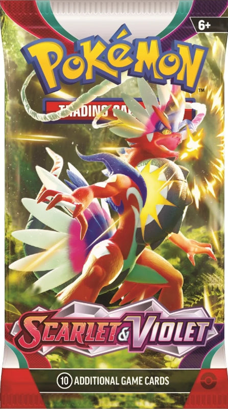 Pokemon Scarlet & Violet Base Set: Booster Pack (10 Cards)