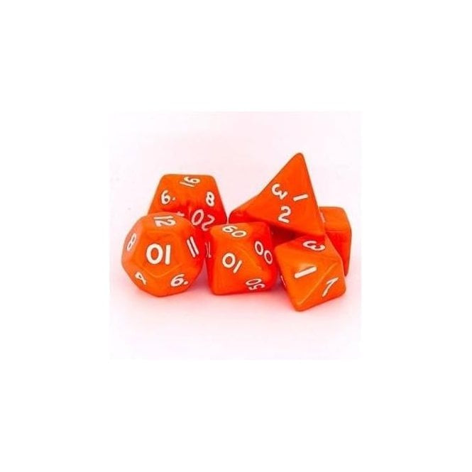 Legend Dice Dice Set : 16mm Opaque Orange