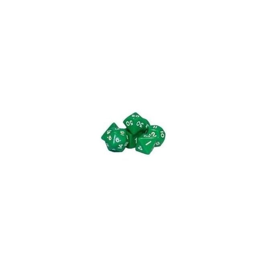 Legend Dice Dice Set : 16mm Opaque Green