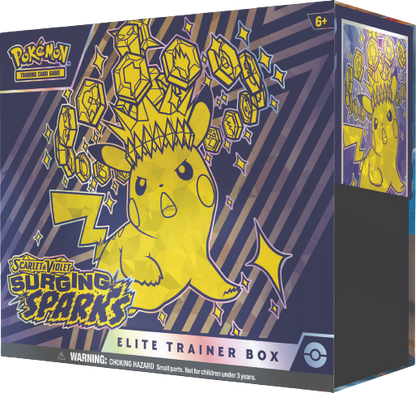 Pokemon TCG: Scarlet & Violet 8 - Surging Sparks - Elite Trainer Box