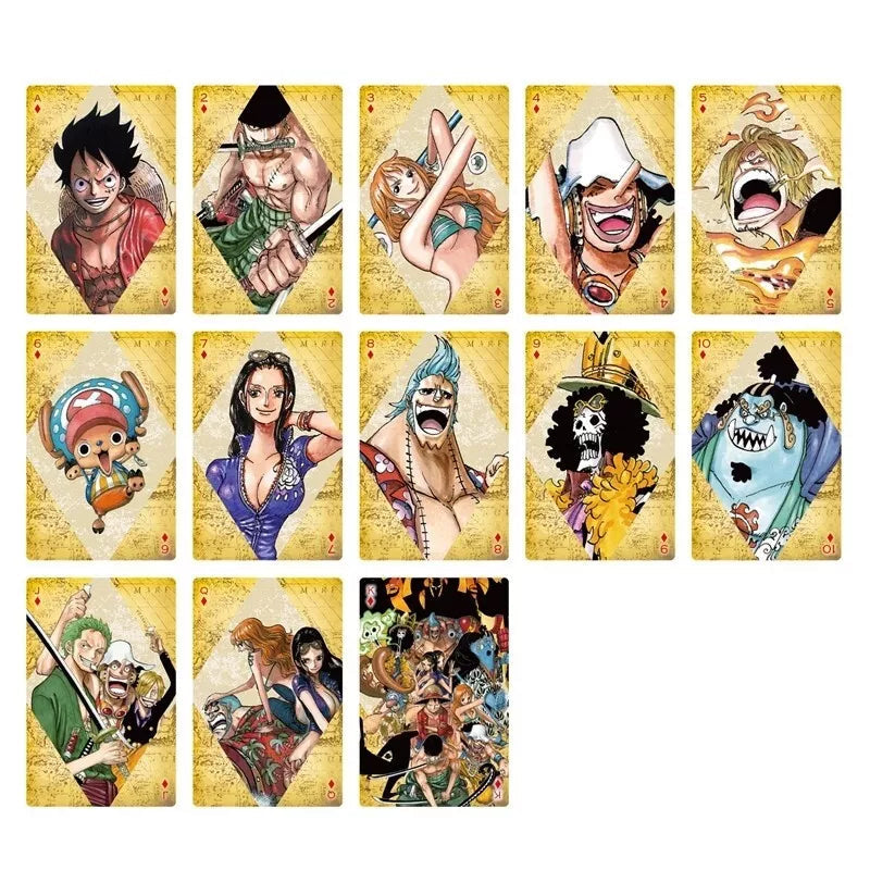 One Piece Golden Playing Cards Shueisha 2024 Jump Official - Japanese