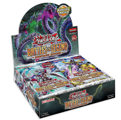 Yu-Gi-Oh! Sealed Booster Box Battles of Legend: Monstrous Revenge (24 Packs)