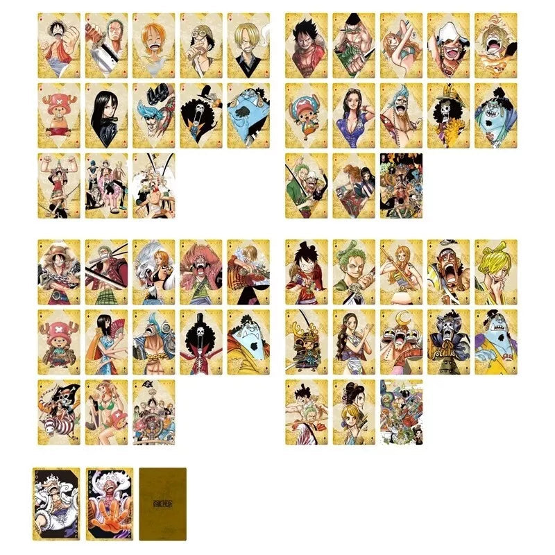 One Piece Golden Playing Cards Shueisha 2024 Jump Official - Japanese