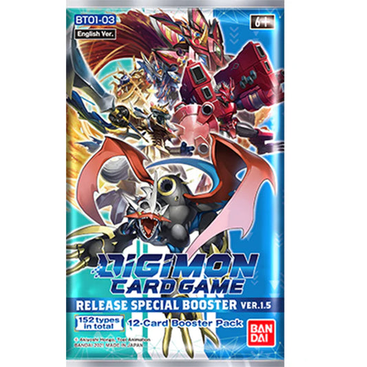 Digimon Card Game - Release Special Booster Pack - Ver.1.5 - BT01-03