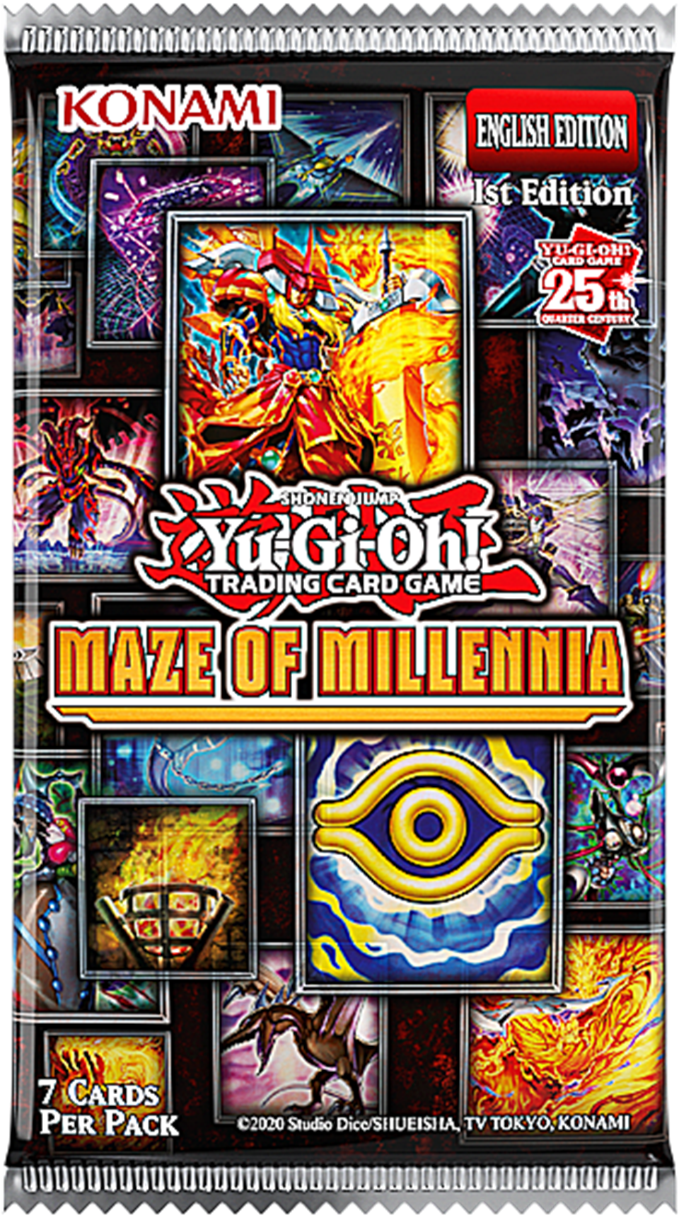 Yu-Gi-Oh! TCG: Maze of Millennia Booster PACK (7 Cards)