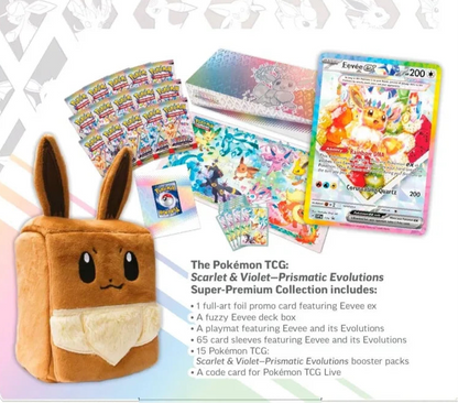 Pokemon TCG: Scarlet & Violet - Prismatic Evolutions - Super Premium Collection