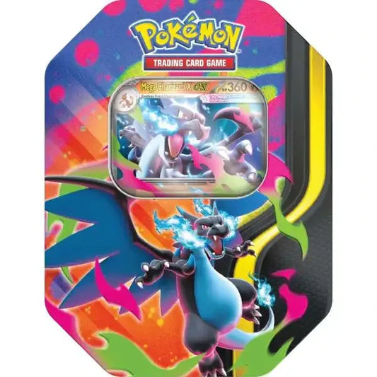 Pokemon - Mega Evolution - Mega Charizard X ex - Tin