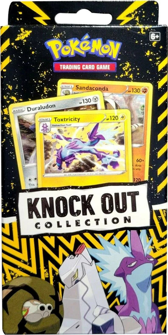 Pokemon - Sword & Shield - Toxtricity, Duraludon & Sandaconda - Knock Out Collection