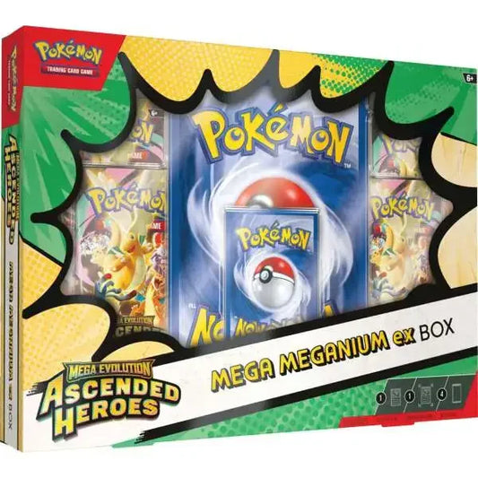 Pokemon - Mega Evolution - Ascended Heroes - Mega Meganium ex - Collection Box