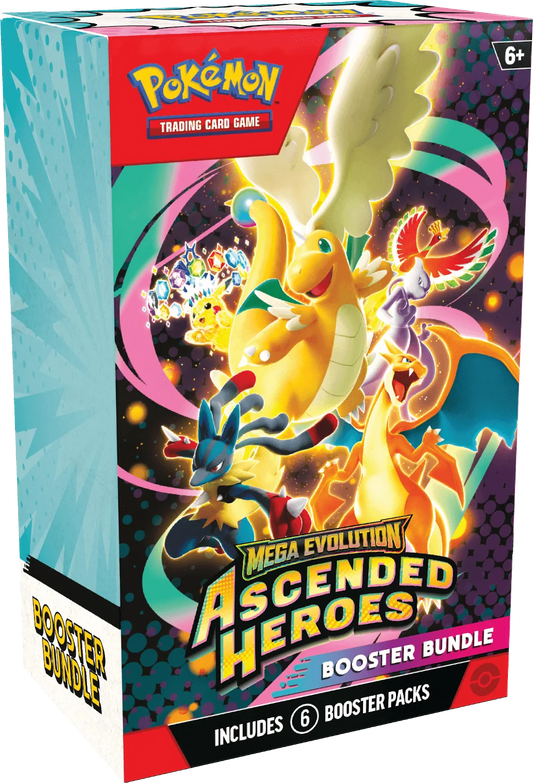 Pokemon Mega Evolution - Ascended Heroes - Booster Bundle - Maximum 5 Per Person