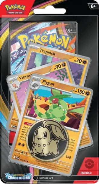 Pokemon - Mega Evolution - Chaos Rising - Flygon - Premium Checklane Blister