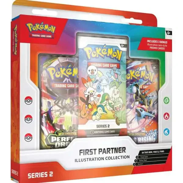 Pokemon - Mega Evolution - First Partner Illustration Collection - Series 2 - MAXIMUM 2 PER PERSON