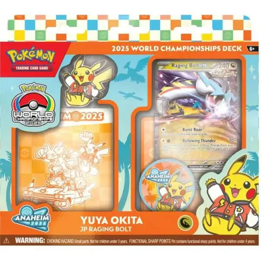 Pokemon - 2025 World Championship Deck - Yuya Okita - JP Raging Bolt
