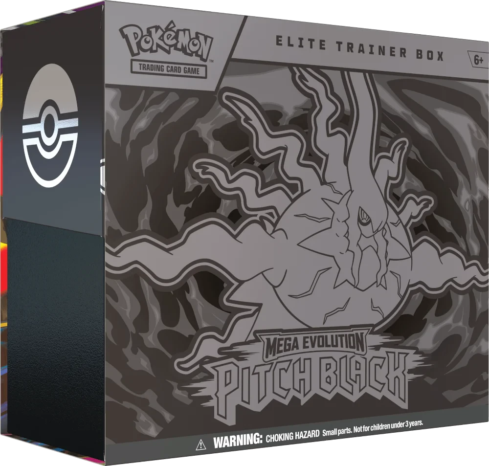 Pokemon - Mega Evolution - Pitch Black - Elite Trainer Box - ETB MAXIMUM 2 PER HOUSEHOLD