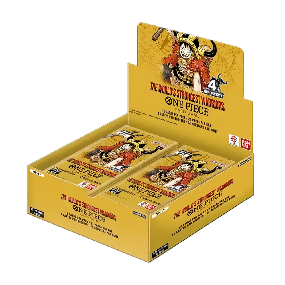One Piece Card Game: The World's Strongest Warriors Booster Box (OP-17) MAXIMUM OF 2 PER HOUSEHOLD