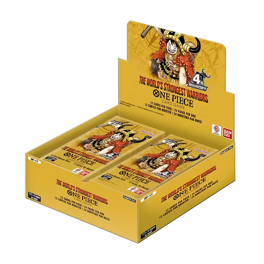 One Piece Card Game: The World's Strongest Warriors Booster Box (OP-17) MAXIMUM OF 2 PER HOUSEHOLD