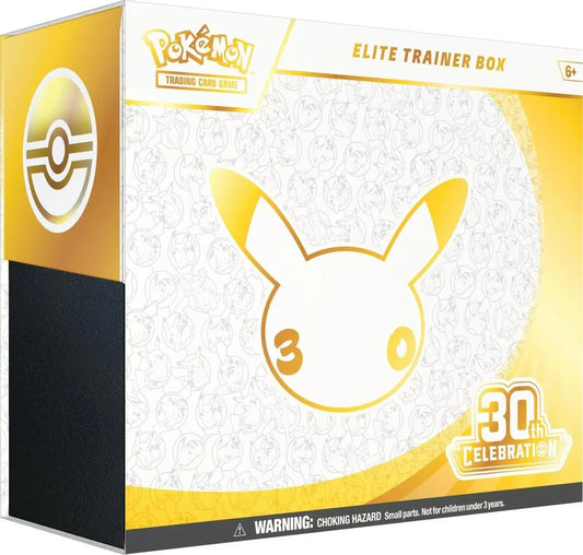 Pokemon Mega Evolution 30th Celebration Elite Trainer Box ETB - MAXIMUM 2 PER HOUSEHOLD