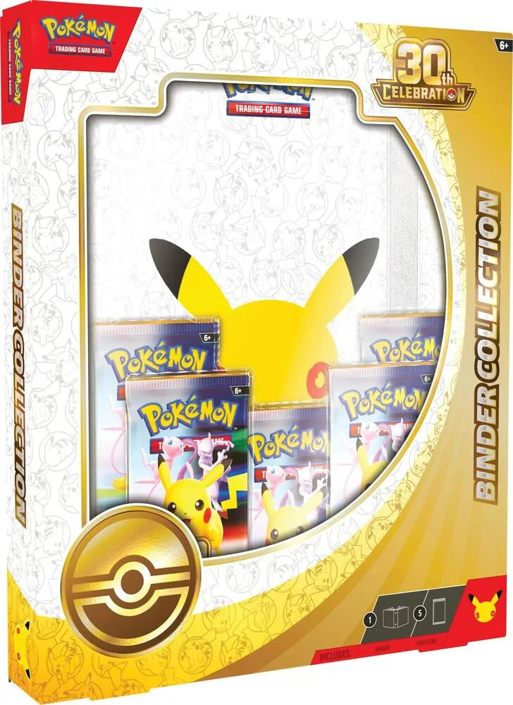 Pokemon Mega Evolution - 30th Celebration - Binder Collection Box - MAXIMUM 2 PER HOUSEHOLD
