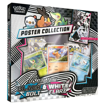 Pokemon TCG: Unova Poster Collection – Black Bolt & White Flare
