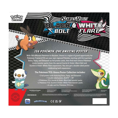 Pokemon TCG: Unova Poster Collection – Black Bolt & White Flare