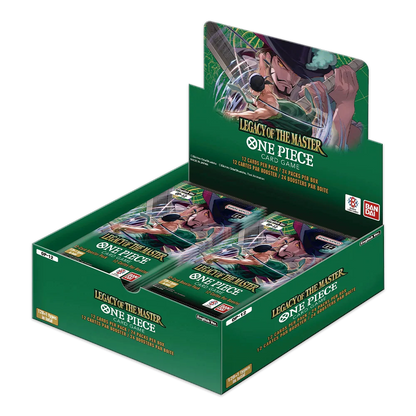 One Piece Card Game: Sealed Booster Box (24 Packs) - Legacy Of The Master OP12