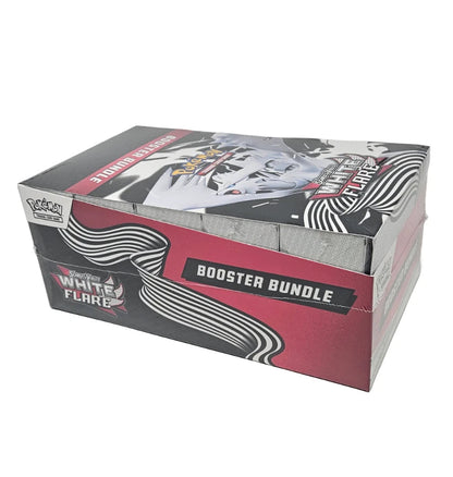 Pokemon TCG: Scarlet & Violet 10.5 – White Flare - Sealed Booster Bundle Display Case (10 bundles)