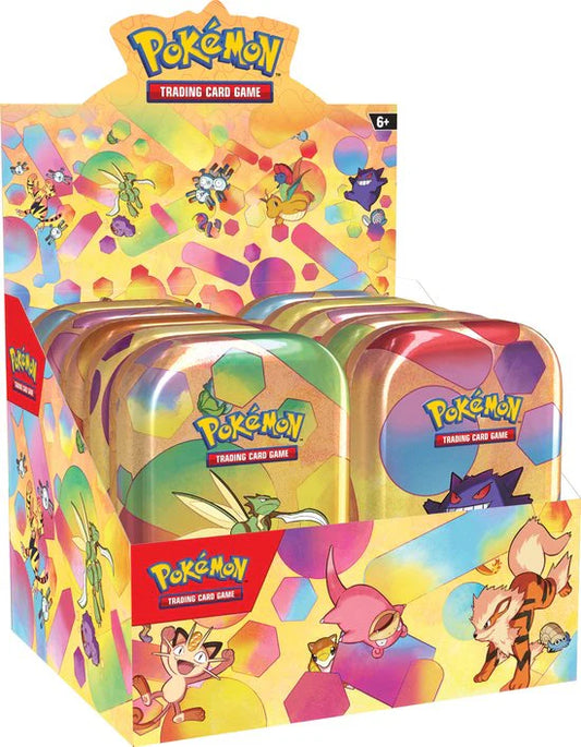 Pokemon - Scarlet & Violet - 151 - Mini Tin Display Sealed (10 Tins)