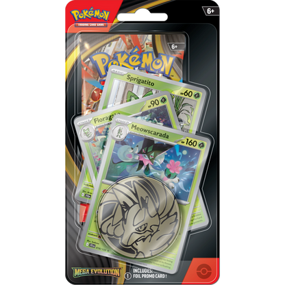 Pokemon - Mega Evolution - Meowscarada - Premium Checklane Blister