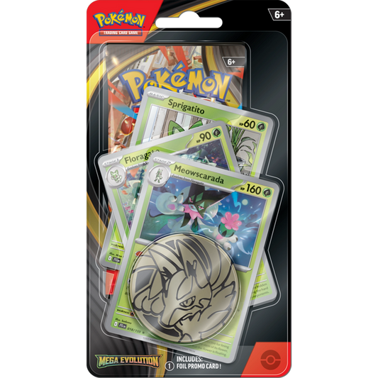 Pokemon - Mega Evolution - Meowscarada - Premium Checklane Blister