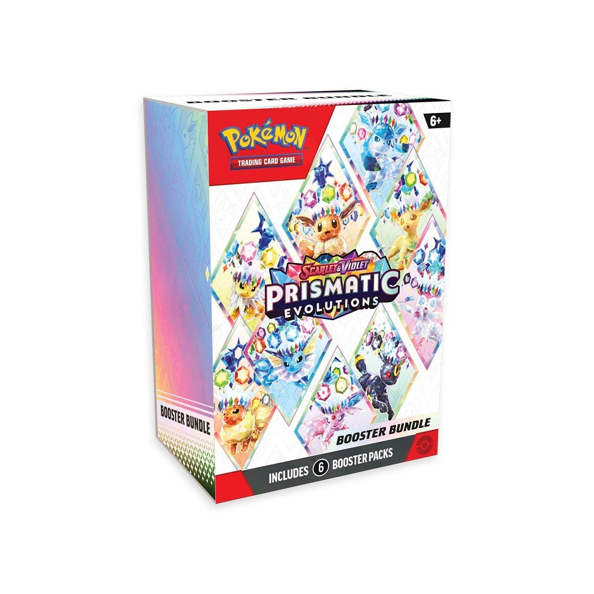 Pokemon TCG: Scarlet & Violet 8.5 – Prismatic Evolutions - Sealed Booster Bundle Display Case (10 bundles)