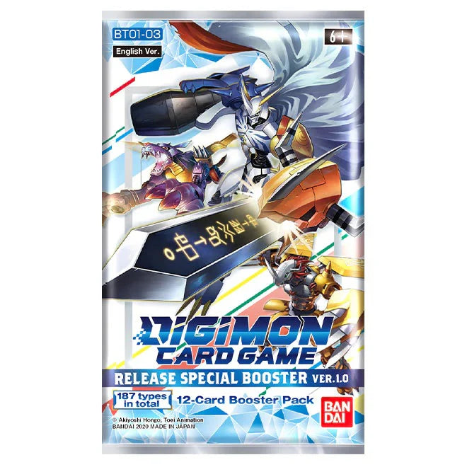 Digimon Card Game - Release Special Booster Pack - VER.1.0 - BT01-03